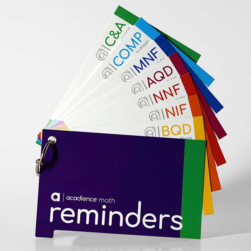 Acadience Math Reminders